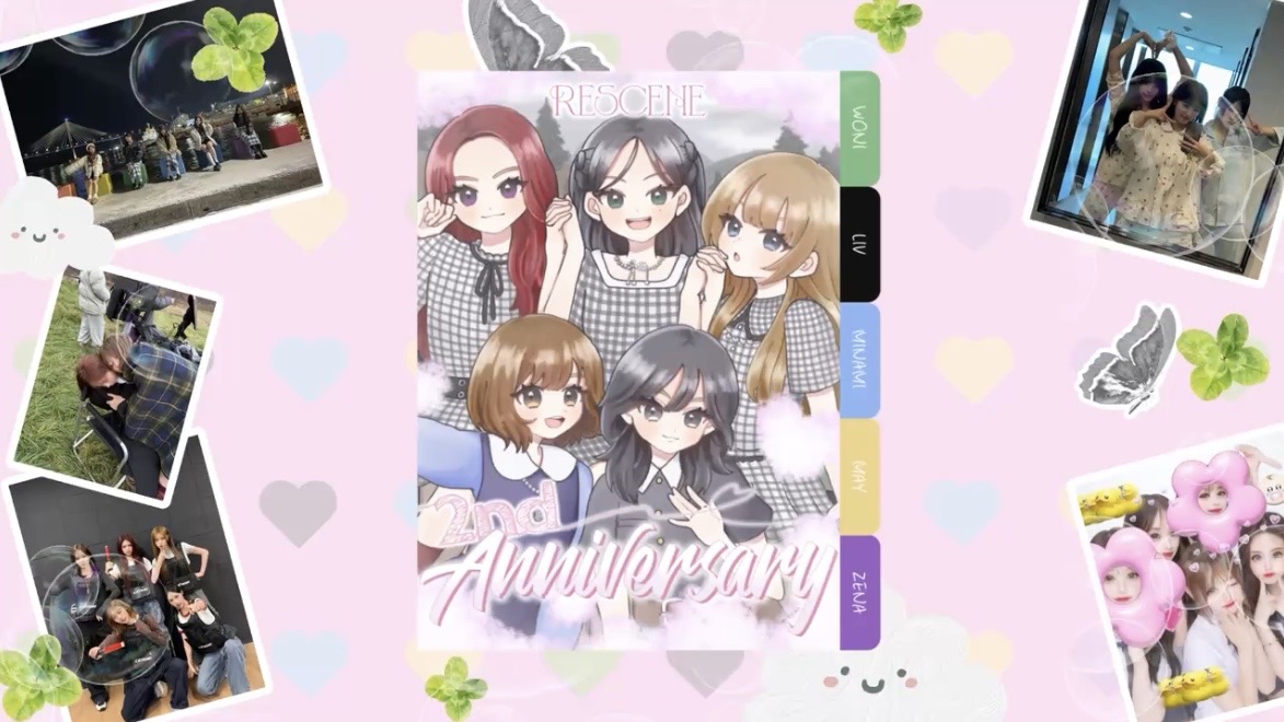 デビュー2周年広告プロジェクト
